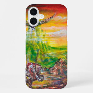 FUNDA PARA iPhone 16 PLUS DUELO MÁGICO ENTRE BRADAMANT Y NEGROMANCER