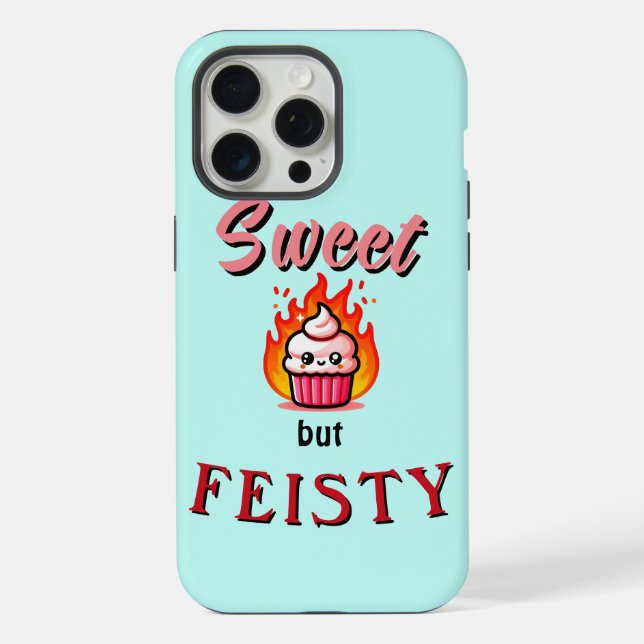 Funda Para iPhone Dulce pero Feisty (Reverso )