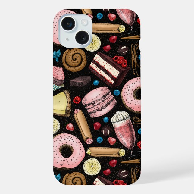 Funda Para iPhone Dulces  (Reverso )