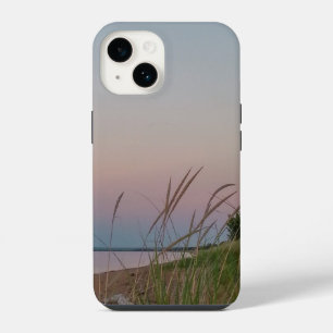 Funda Para iPhone 14 Dunas de playa al atardecer 