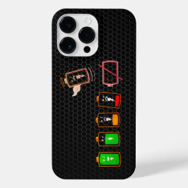 Funda Para iPhone 14 Pro Max Duración de la batería - Groovy White Edition