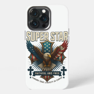 Funda Para iPhone 13 Pro Eagle Emblem Super Star
