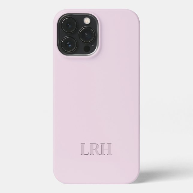 Funda Para iPhone Earth Tone Boho Modern First Monograma iPhone (Reverso )