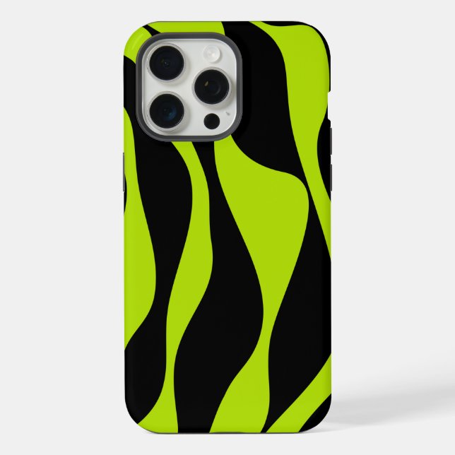 Funda Para iPhone Ebb and Flow 4 - Verde Lima (Reverso )