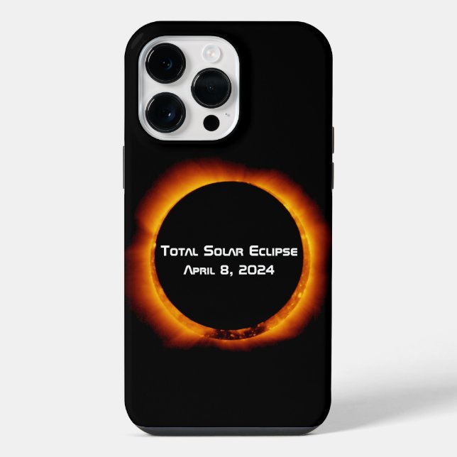 Funda Para iPhone Eclipse Total Solar 2024 (Reverso )
