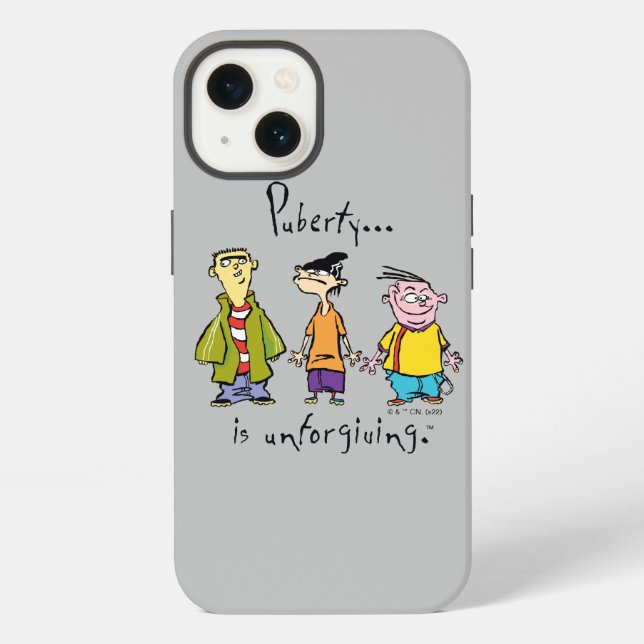Funda Para iPhone Ed, Edd, n Eddy - La pubertad es implacable (Reverso )