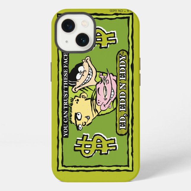 Funda Para iPhone Ed, Edd, y Eddy Dólar Bill (Reverso )