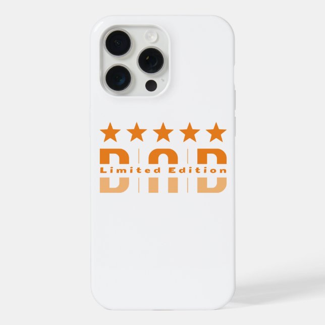 Funda Para iPhone Edición Limitada Papá (Reverso )