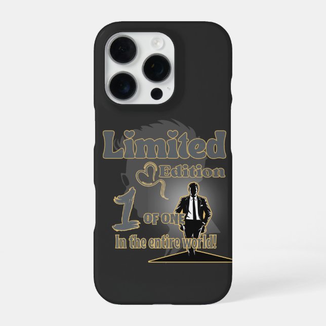 Funda Para iPhone Edición Limitada – Único e Irrepetible (Reverso)