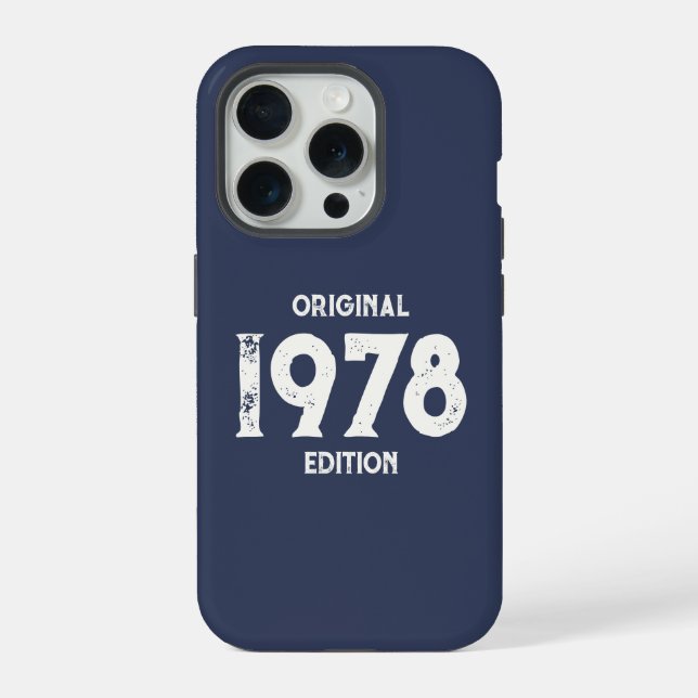 Funda Para iPhone Edición Original 1978 (Reverso )
