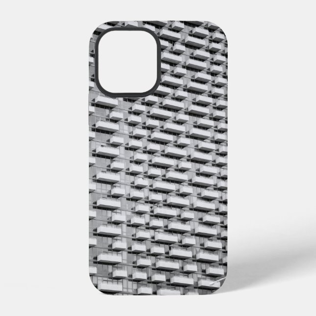 Funda Para iPhone Edificio de hormigón gris (Reverso )