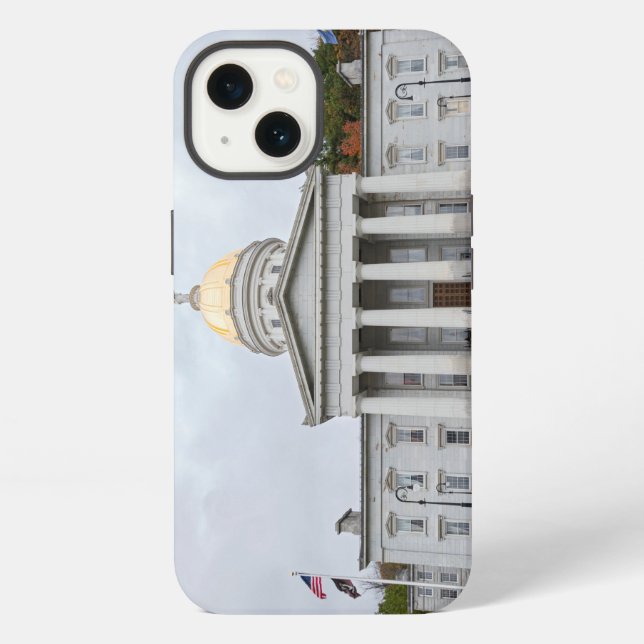 Funda Para iPhone edificio del capitolio estatal neoclásico en Montp (Reverso )