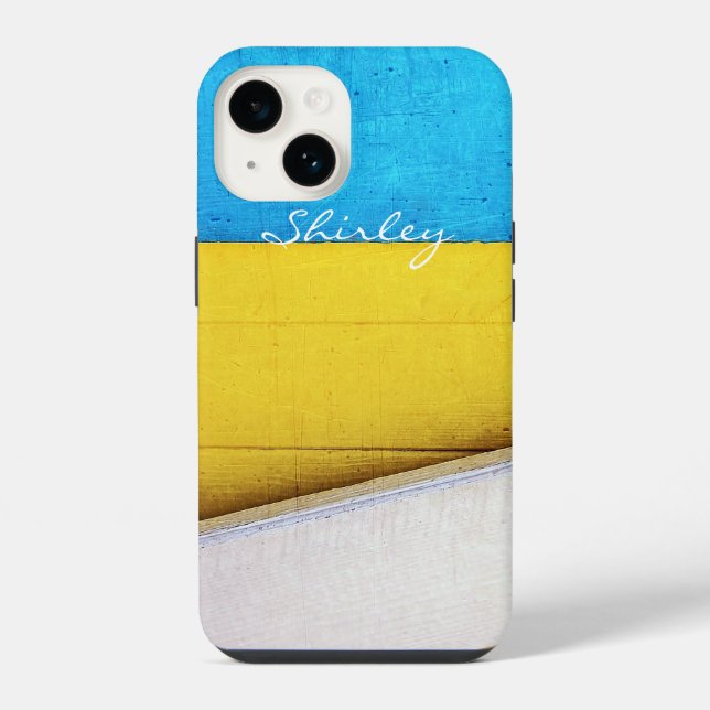 Funda Para iPhone Edificio golpeado - Abstracto Mínimo por STaylor (Reverso )