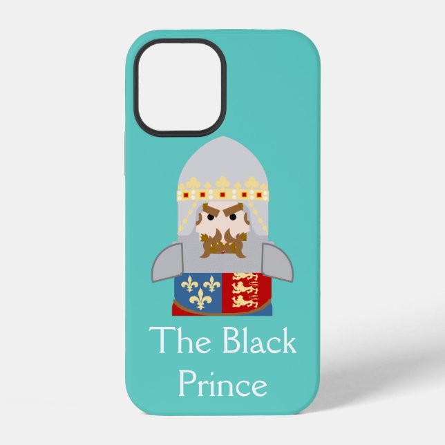 Funda Para iPhone Edward el Príncipe Negro (Reverso )