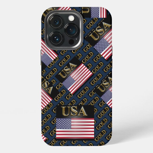 FUNDA PARA iPhone EE. UU.  ORO     (Reverso )