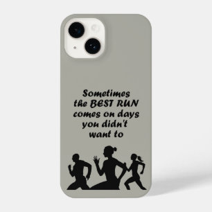 Funda Para iPhone 14 Ejecución de Runner Run Inspirador Motivation
