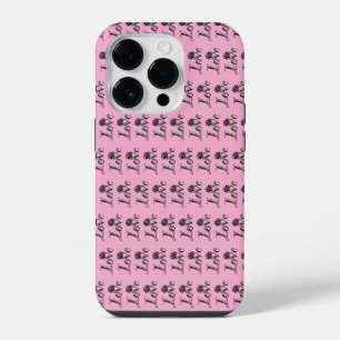 Funda Para iPhone 14 Pro El amor en flor: Una carta creativa