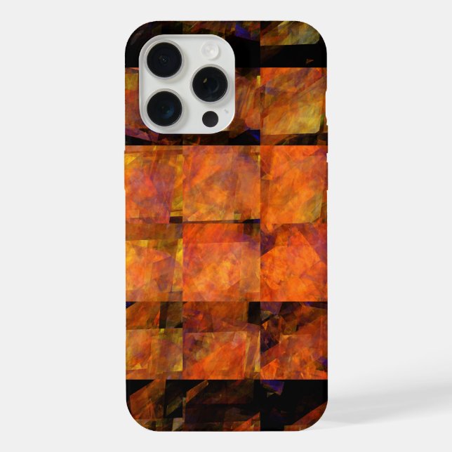 Funda Para iPhone El arte abstracto de la pared (Reverso )