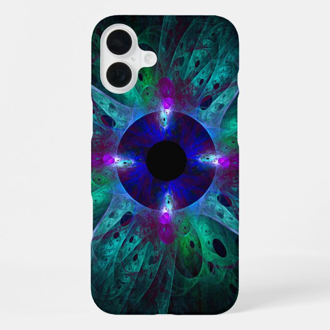 Funda Para iPhone El Arte Abstracto El Ojo (Reverso )