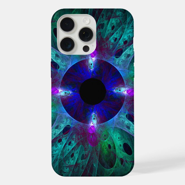 Funda Para iPhone El arte abstracto visual (Reverso )