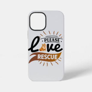 Funda Para iPhone 12 Mini El Arte de Perro Positivo   Cita Motivacional