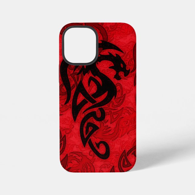 Funda Para iPhone El arte del Año del Dragón Chino (Reverso )