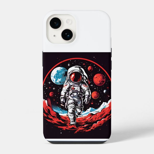 Funda Para iPhone el astronauta (Reverso )