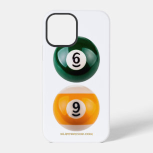 Funda Para iPhone 12 Pro El billar duro 69 de SlipperyJoe con una bola de b