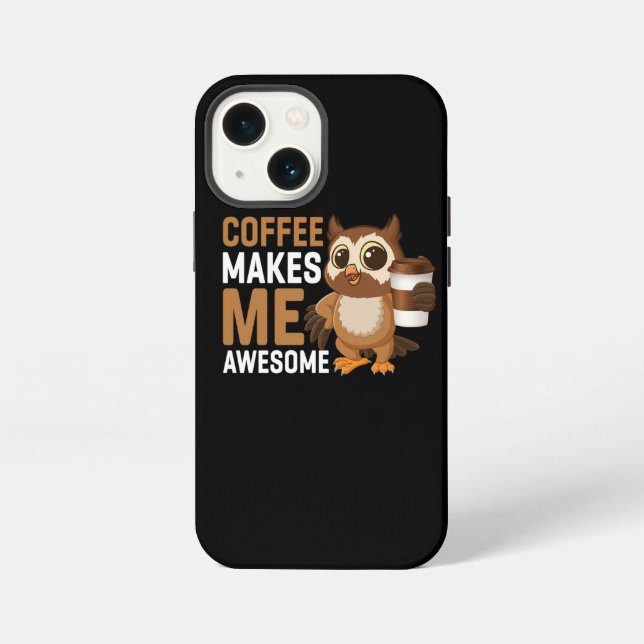 Funda Para iPhone el café me hace increíble (Reverso )