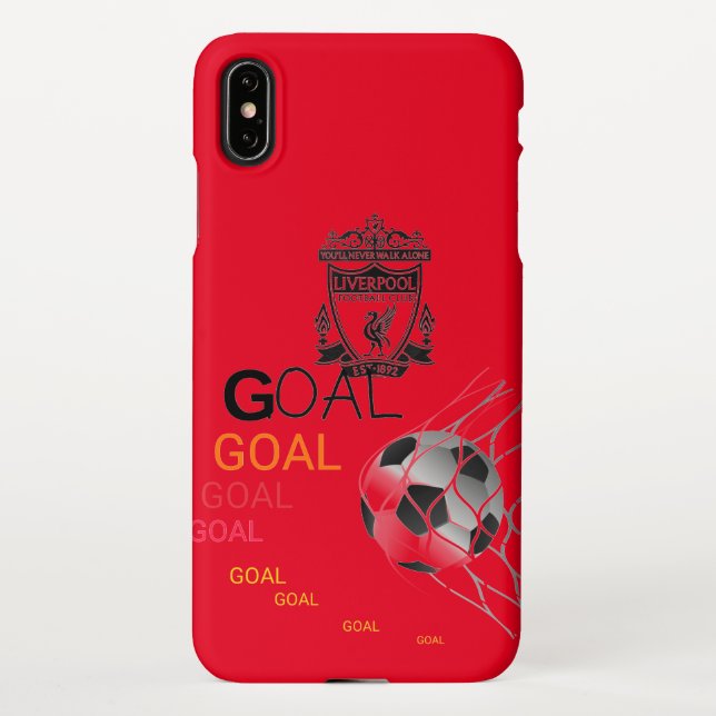 Funda Para iPhone El club inglés Liverpool, estuche para iPhone (Reverso)