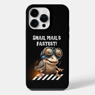 Funda Para iPhone 14 Pro Max El correo del caracol más rápido