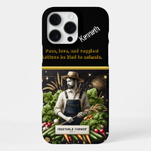 Funda Para iPhone 16 Pro Max El cuidado de los agricultores por verduras de pri