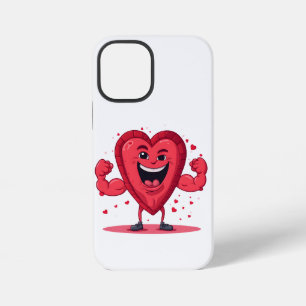 Funda Para iPhone 12 Mini El día de San Valentín cardiaco muscular