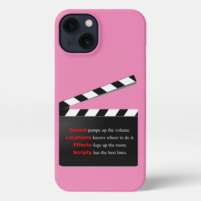 Funda Para iPhone El equipo de cine SONÓ luego EN EL Funda (Reverso )