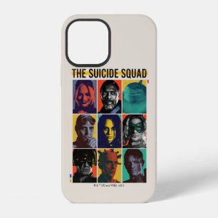 Funda Para iPhone 12 El Escuadrón Suicida Cuadrícula Retro con Harley