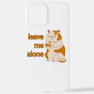 Funda Para iPhone 12 Pro Max El gato gordo de Moody me deja solo