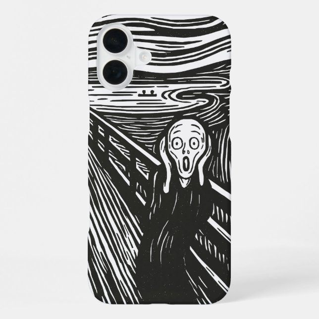 Funda Para iPhone El Grito de Edvard Munch (Reverso )