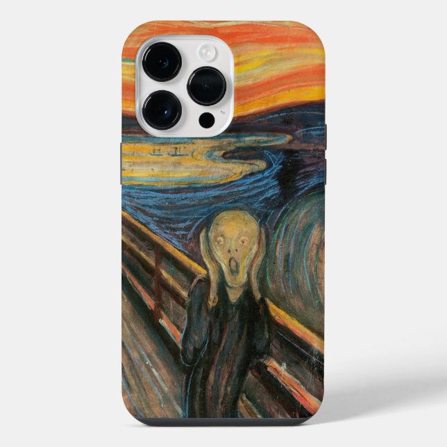 Funda Para iPhone El grito - Edvard Munch (Reverso )