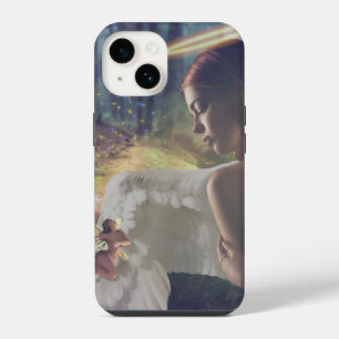 Funda Para iPhone 14 El hermoso ángel con arte de fantasía