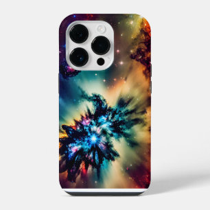 Funda Para iPhone 14 Pro El índigo cósmico explotó hipnotizante paisaje esp