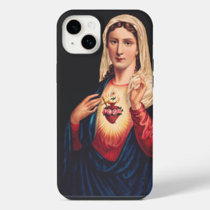Funda Para iPhone 14 Plus El Inmaculado Corazón de María