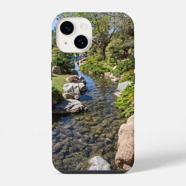 Funda Para iPhone El Jardín de Amistad Japonés (Reverso )