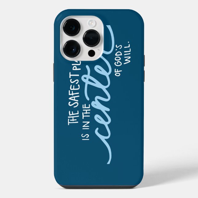 Funda Para iPhone El lugar más seguro (Reverso )