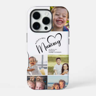 Funda Para iPhone 16 Pro El mejor Collage de fotos de regalo para mamás del