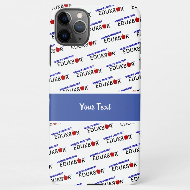 Funda Para iPhone El mejor educador del mundo (Reverso)