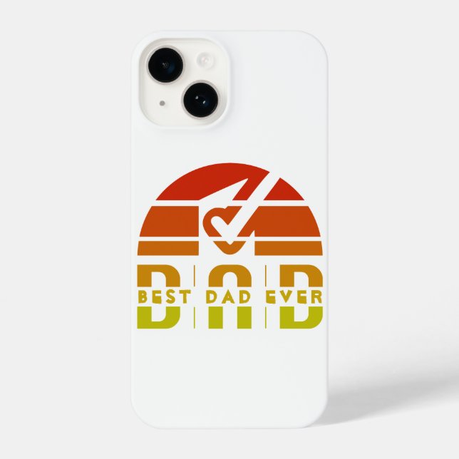 Funda Para iPhone El mejor papá de la historia: El hombre, el mito,  (Reverso )