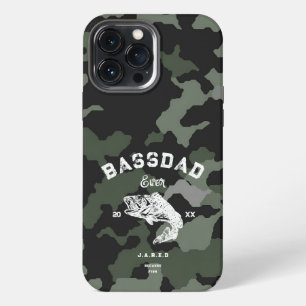 Funda Para iPhone 13 Pro Max EL MEJOR PAPÁ DE LA PESCA DE LUBINA divertido Día 