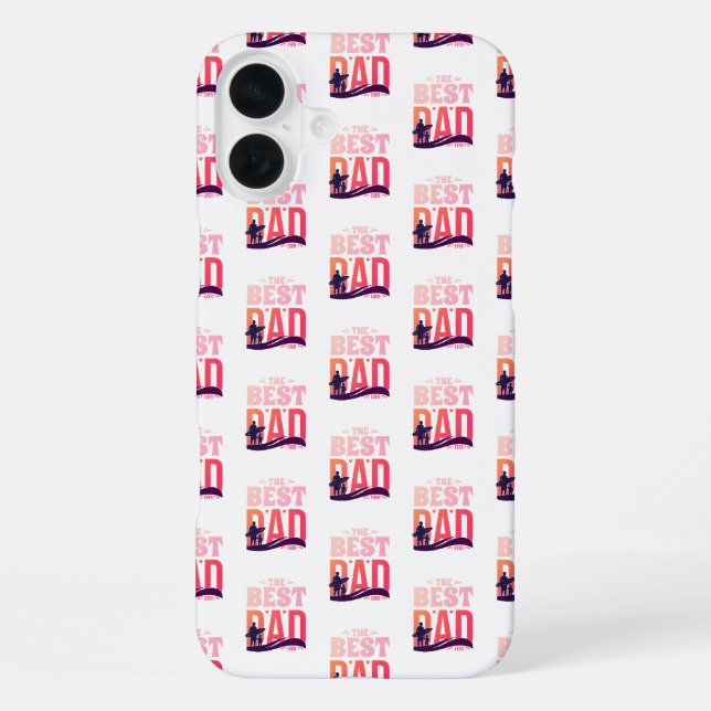 Funda Para iPhone El Mejor Papá del Mundo (Reverso )
