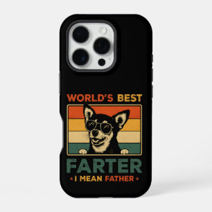 Funda Para iPhone 16 Pro El Mejor Pedorreta del Mundo Quiero Decir Padre Fu