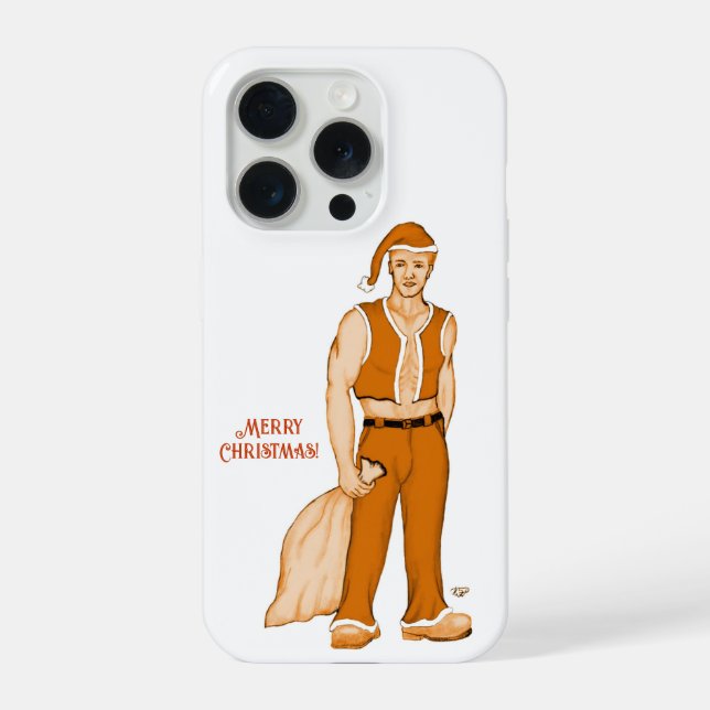 Funda Para iPhone El nuevo Santa Claus - ¡Feliz Navidad! (Reverso )